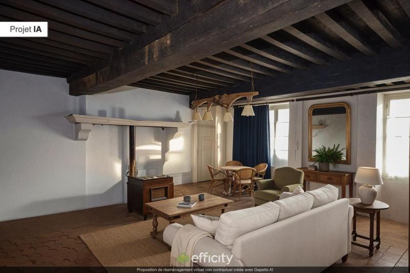 Maison en pierre - 136 m² - 4 pièces