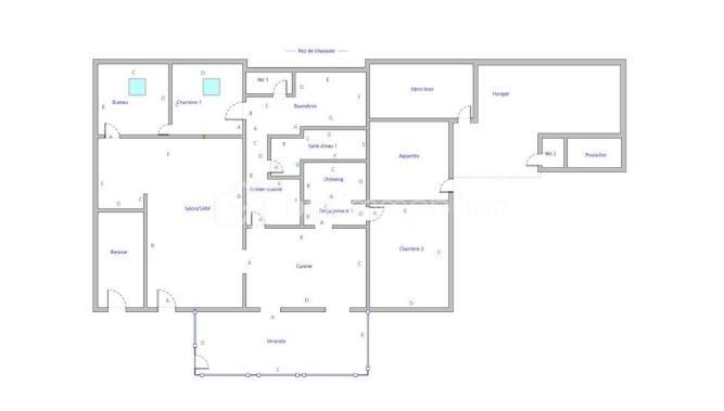 Longère - 125 m² - 5 pièces