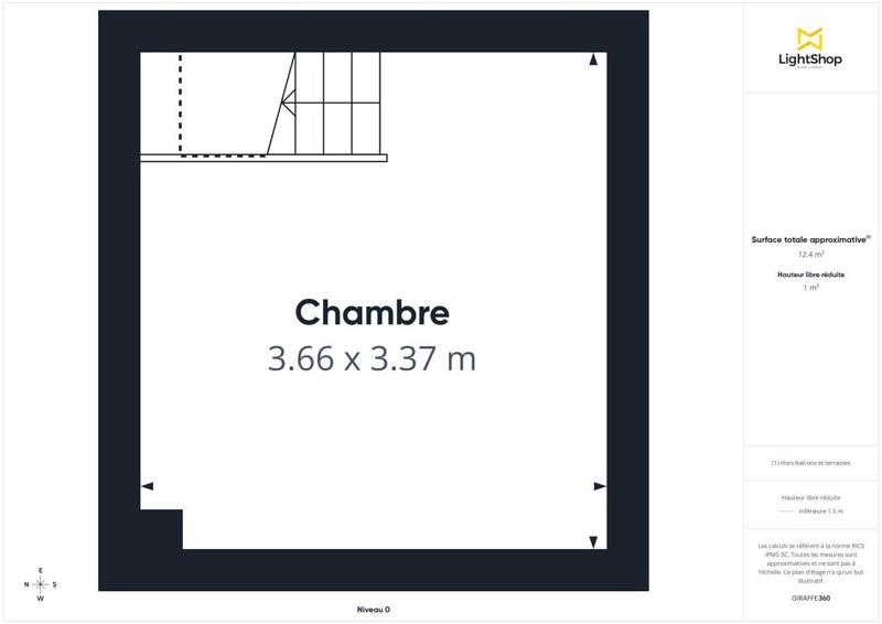 Appartement - 58 m² - 3 pièces