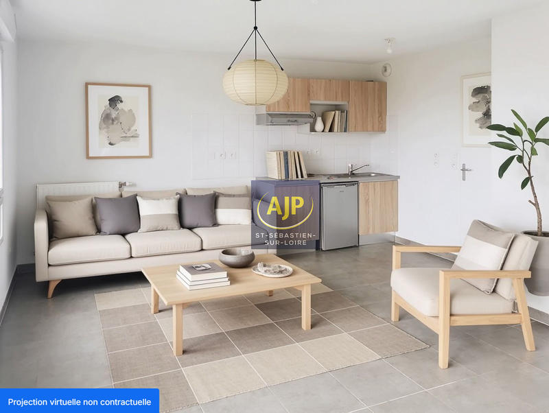 Appartement - 46 m² - 2 pièces