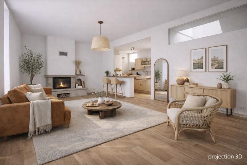 Maison - 115 m² - 5 pièces