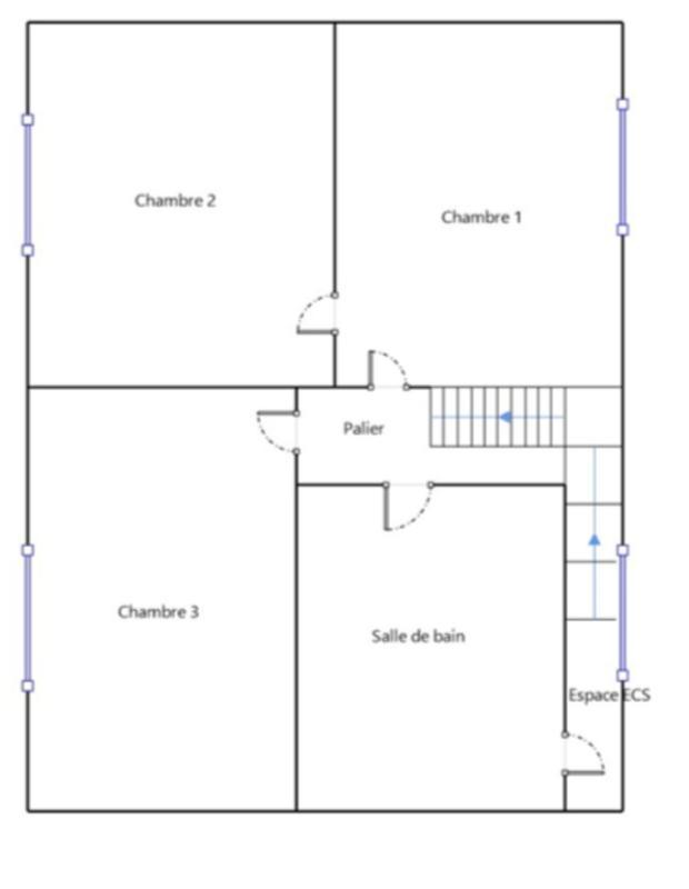 Maison - 85 m² - 5 pièces