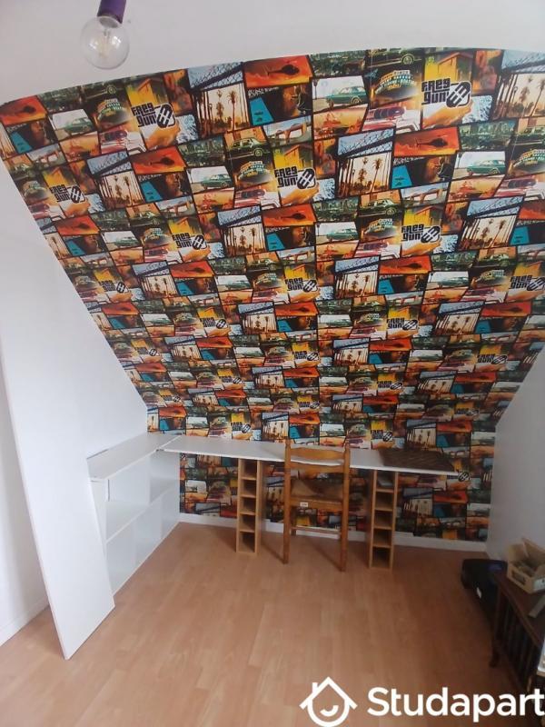 Chambre - 20 m² - 1 pièce