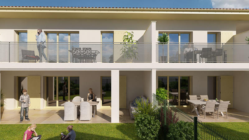 Appartement - 65 m² - 3 pièces