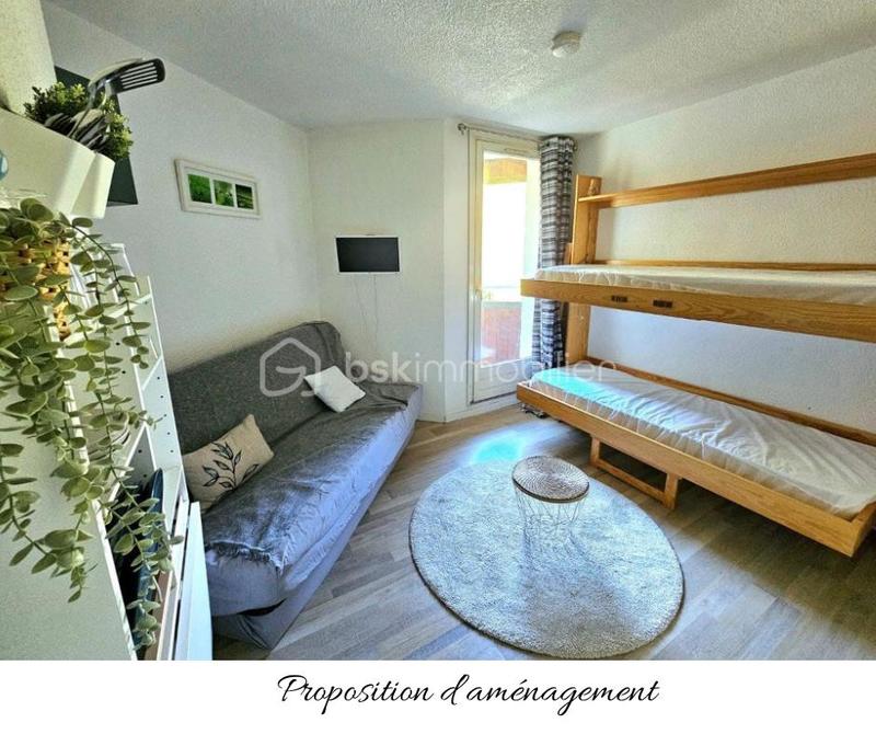 Studio - 15 m² - 1 pièce