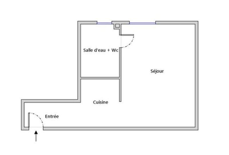 Appartement - 19 m² - 1 pièce