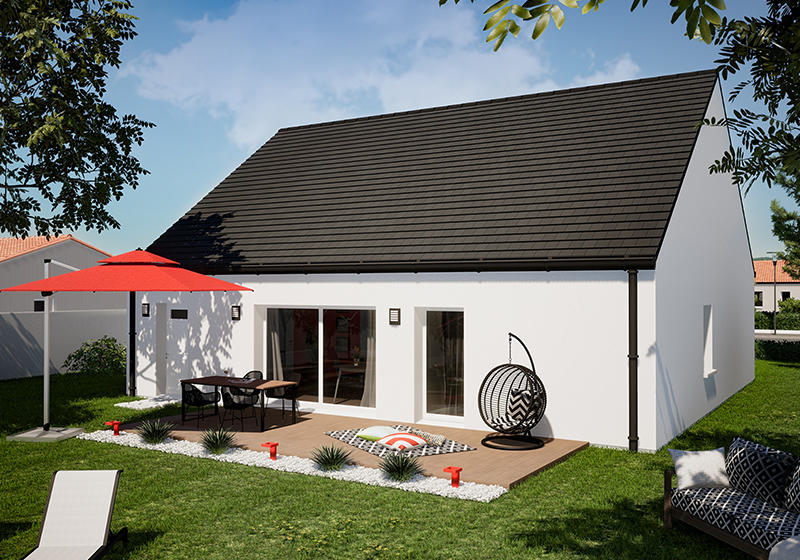 Maison - 91 m² - 4 pièces