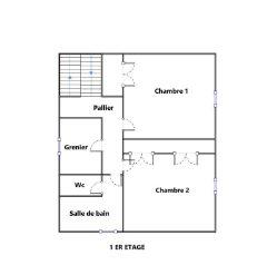 Maison ancienne - 109 m² - 5 pièces