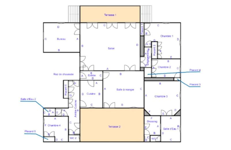 Appartement - 189 m² - 8 pièces