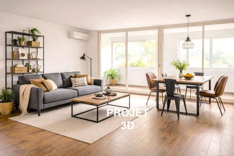 Appartement - 76 m² - 3 pièces