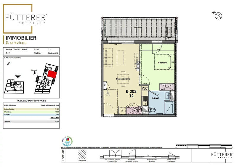 Appartement - 83 m² - 4 pièces