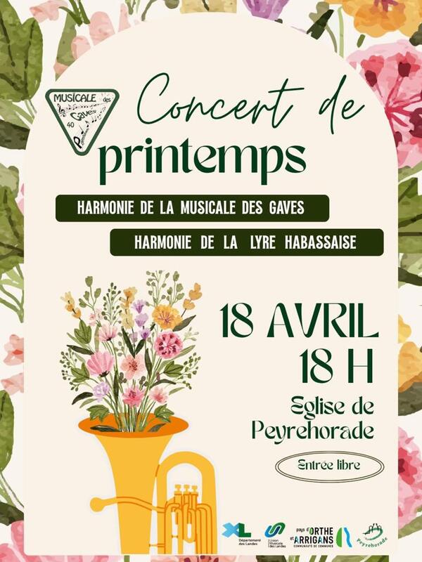 Concert de Printemps de la Musicale des Gaves
