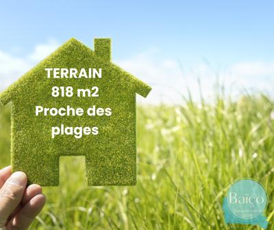 Terrain - 818 m²
