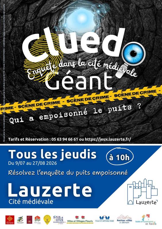 Cluedo - Meurtre à Lauzerte : le Puits Empoisonné