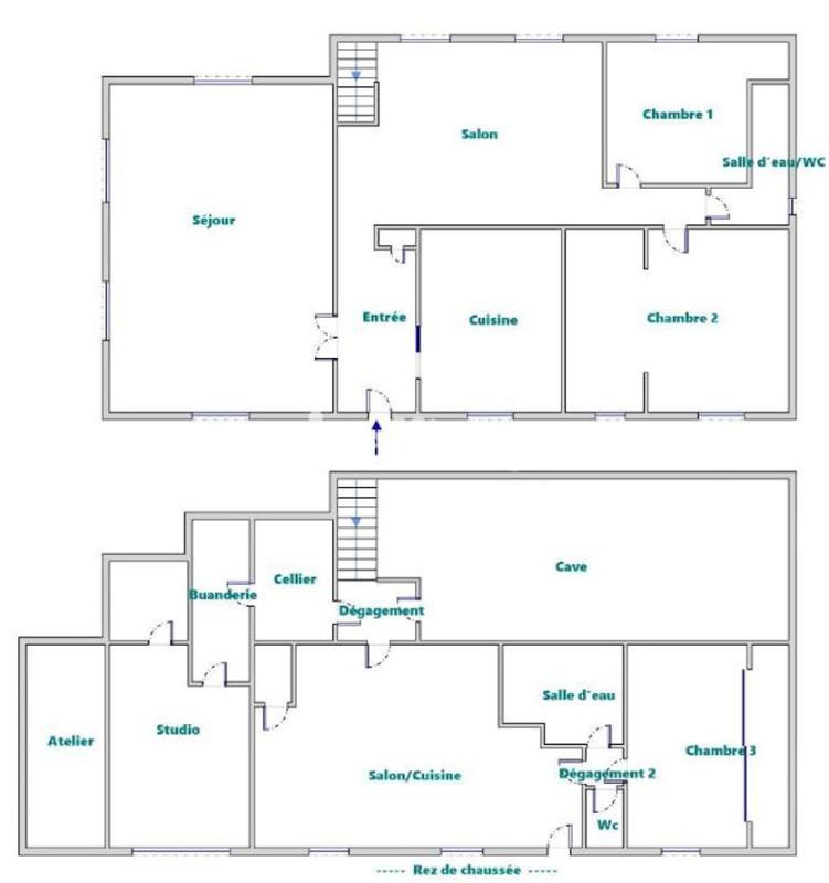 Villa - 202 m² - 7 pièces