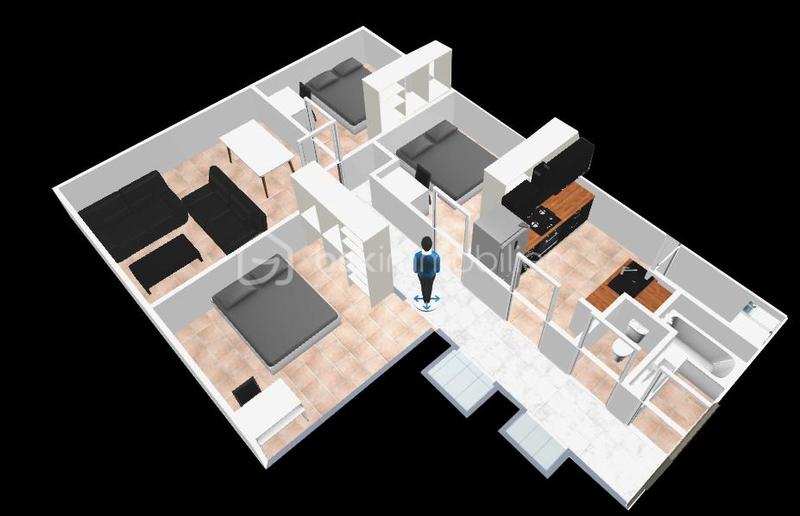 Appartement - 67 m² - 4 pièces