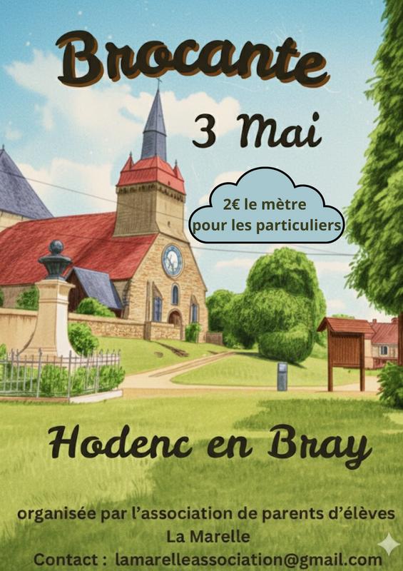 Brocante de hodenc en bray