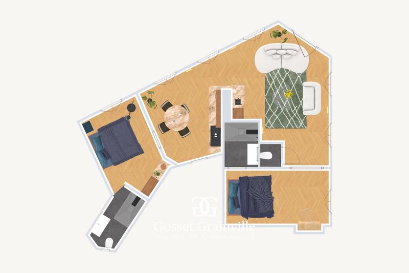 Appartement - 78 m² - 3 pièces