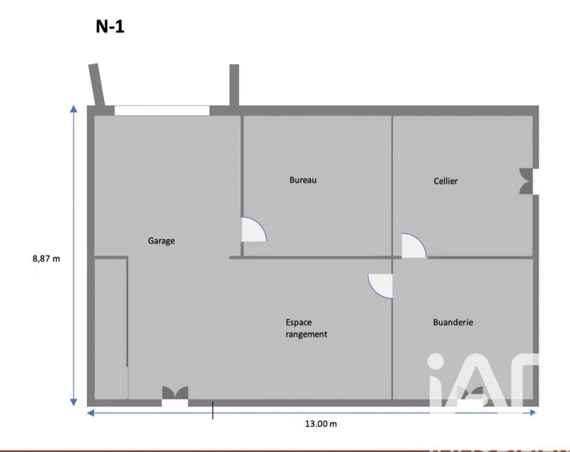 Maison - 94 m² - 5 pièces