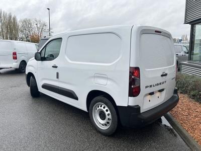 Peugeot Partner Fourgon 19 158,00 Ht - m 650 Kg Bluehdi 130 Eat8 3 Places Moduwork Camera Led Main Libre Berlingo