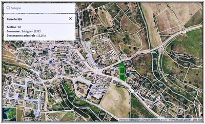 Terrain constructible - 1 316 m²