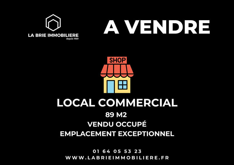 Local commercial - 89 m² - 4 pièces