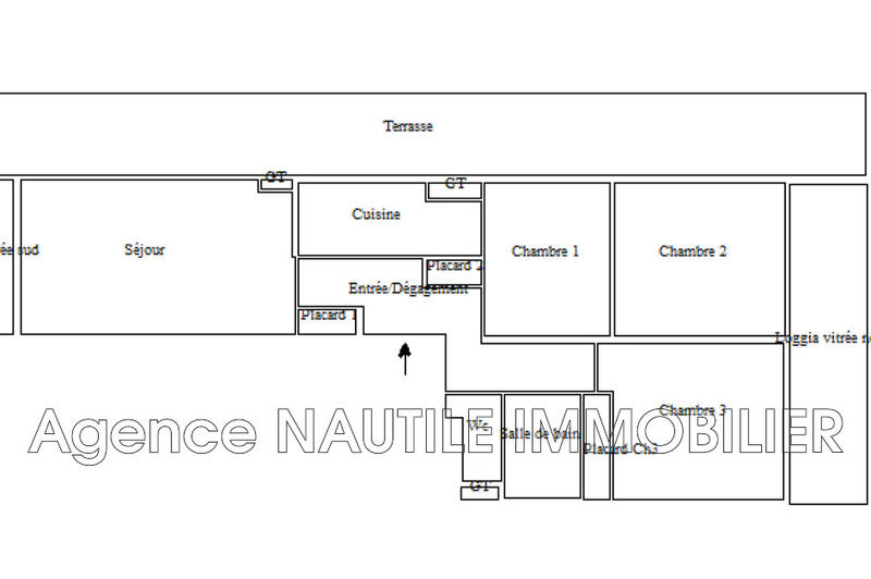 Appartement - 68 m² - 4 pièces