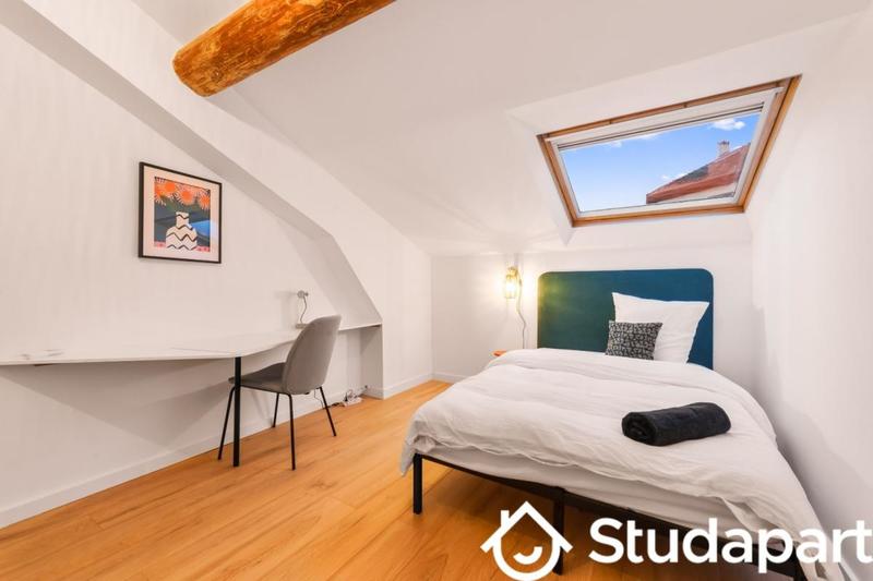 Chambre - 10 m² - 1 pièce