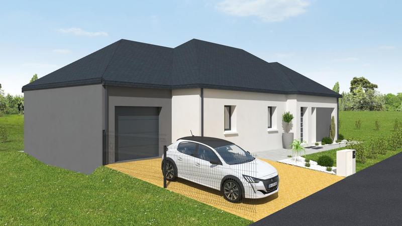 Maison - 92 m² - 4 pièces