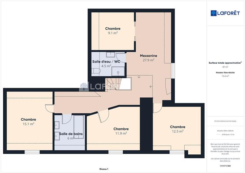 Maison - 150 m² - 6 pièces