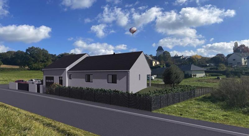 Terrain constructible - 1 239 m²