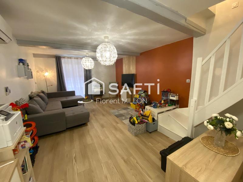 Maison de ville - 107 m² - 3 pièces