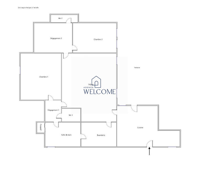 Appartement - 87 m² - 4 pièces