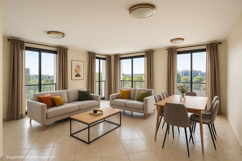 Appartement - 83 m² - 3 pièces