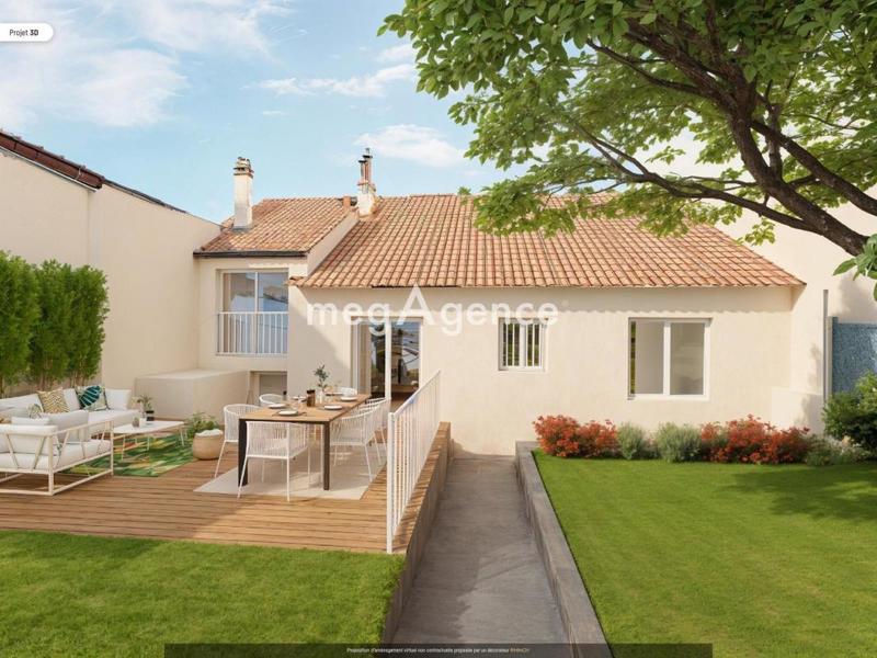 Maison - 64 m² - 3 pièces