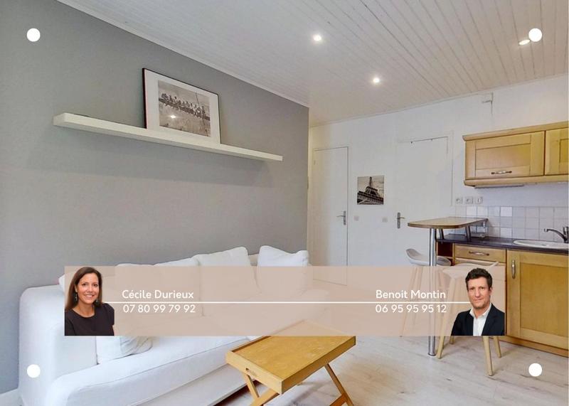 Appartement - 29 m² - 2 pièces