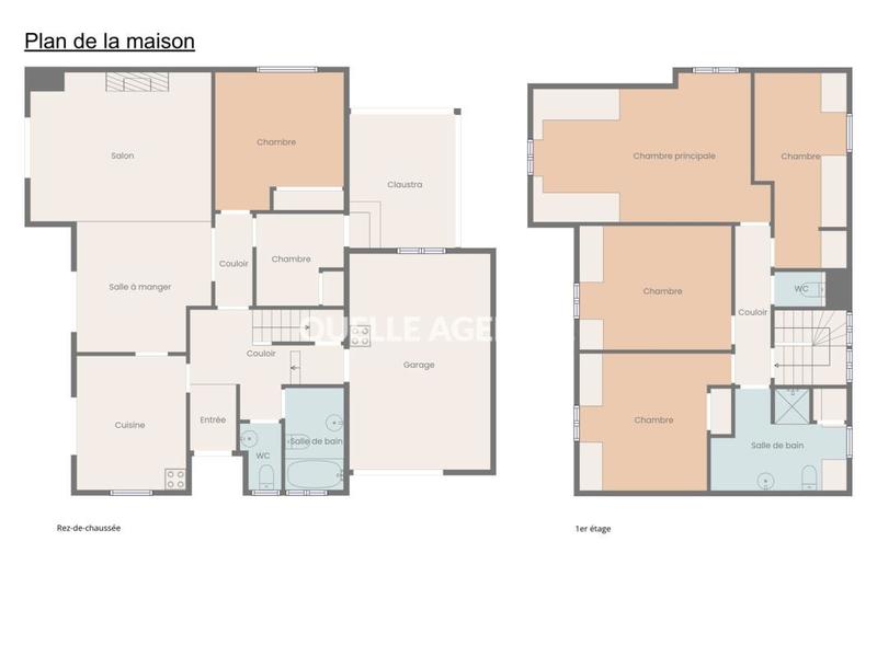 Maison - 141 m² - 8 pièces