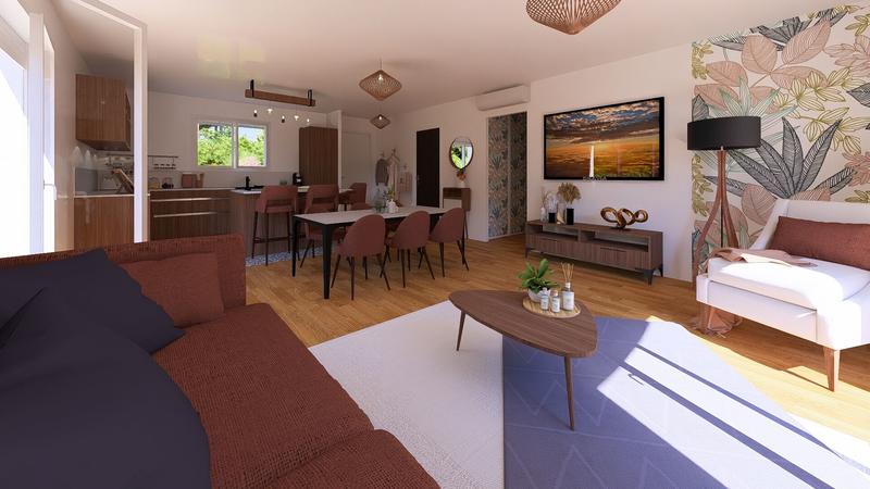 Maison - 80 m² - 4 pièces