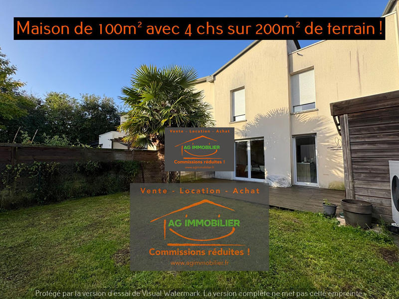 Maison - 100 m² - 5 pièces