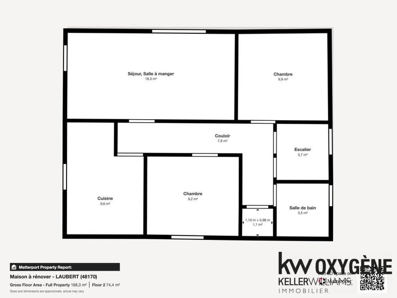 Maison - 77 m² - 6 pièces