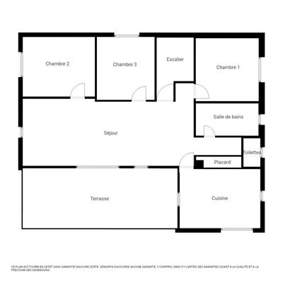 Maison - 99 m² - 4 pièces