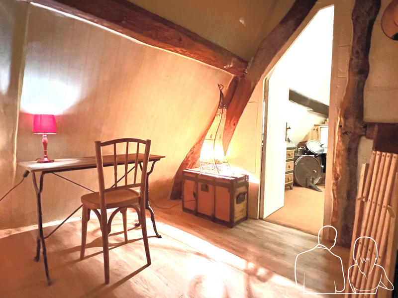 Maison ancienne - 64 m² - 3 pièces