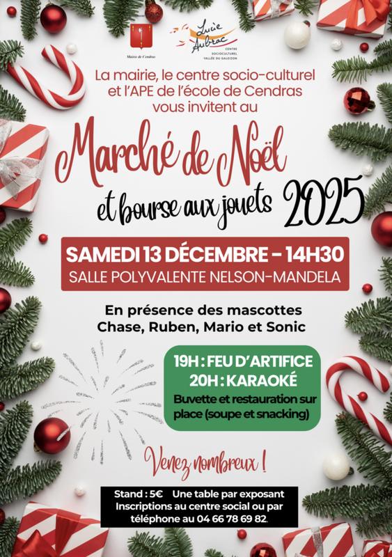 Marché de noël et bourse aux jouets