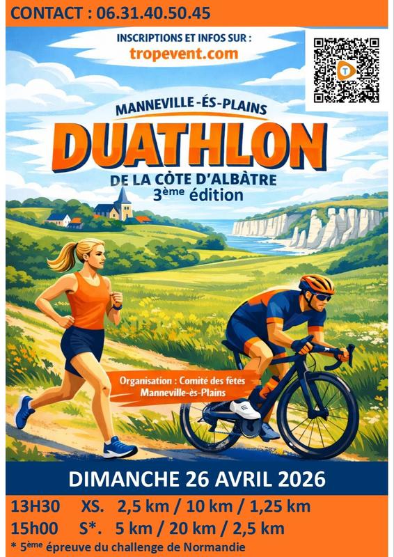 3ème duathlon Côte d'Albâtre