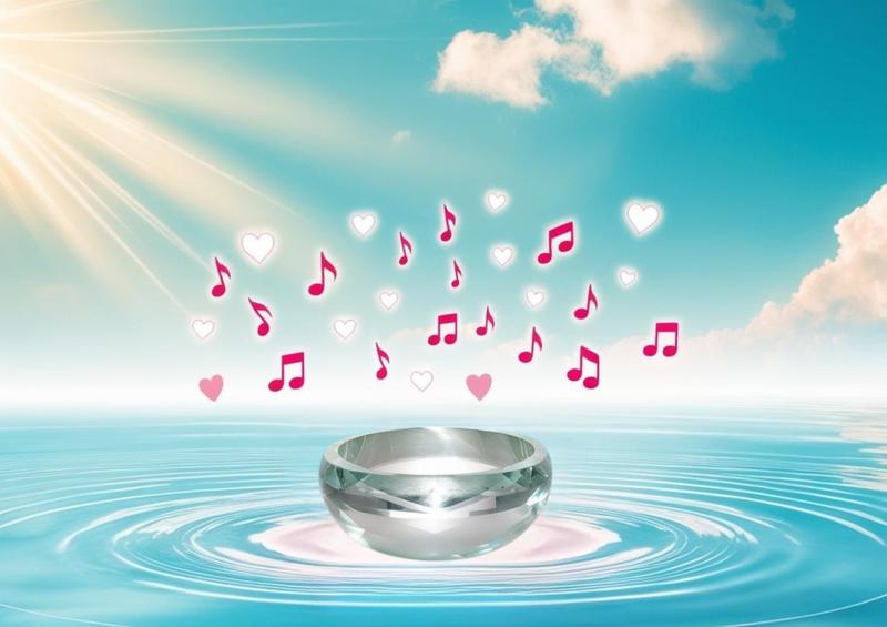 Bain sonore au cristal