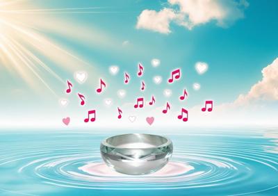 Bain sonore au cristal