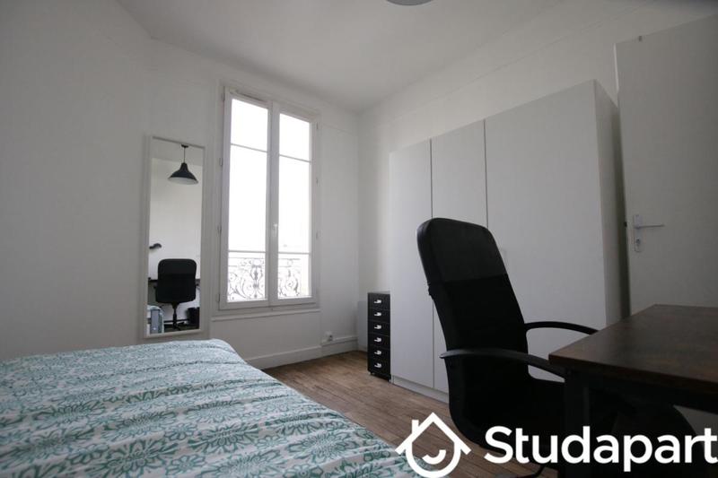 Chambre - 9 m² - 1 pièce