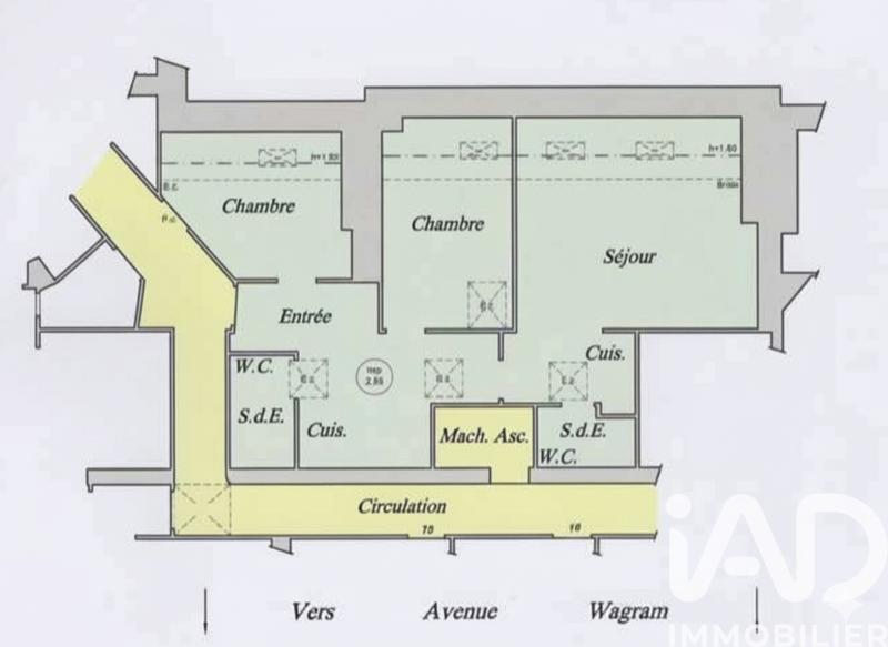 Appartement - 41 m² - 3 pièces