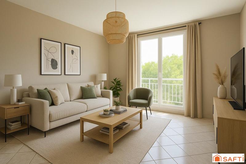 Appartement - 47 m² - 2 pièces