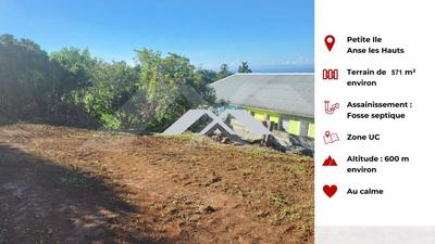 Terrain constructible - 571 m²